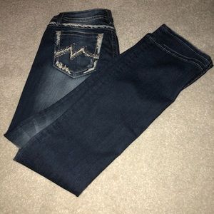 Dark Blue Miss Me Jeans Size 30